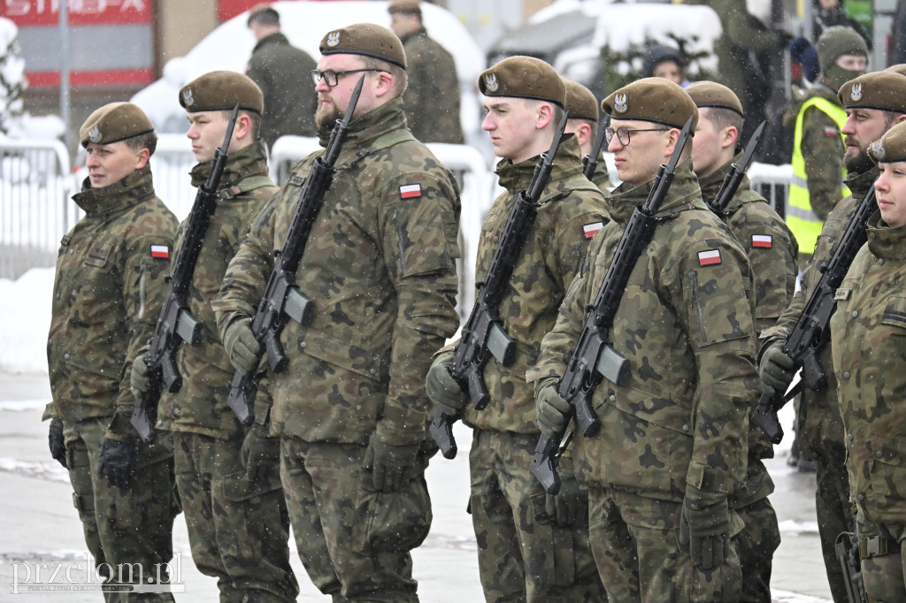 Przysięga wojskowa na Rynku w Trzebini - 15.02.2026