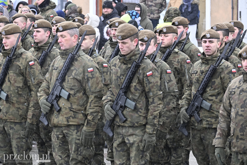 Przysięga wojskowa na Rynku w Trzebini - 15.02.2026