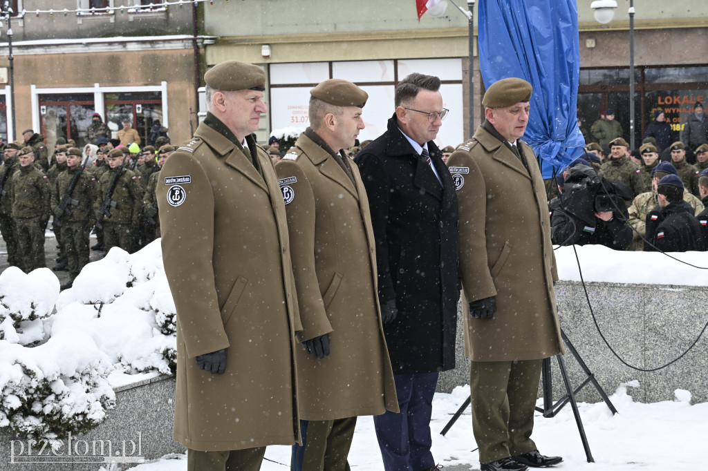 Przysięga wojskowa na Rynku w Trzebini - 15.02.2026