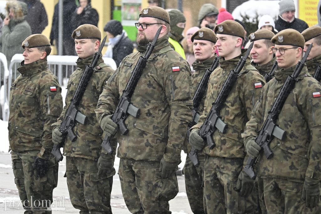 Przysięga wojskowa na Rynku w Trzebini - 15.02.2026