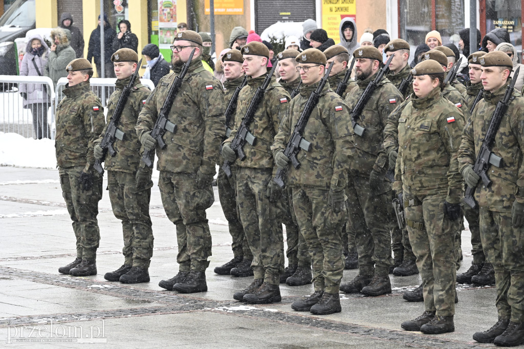Przysięga wojskowa na Rynku w Trzebini - 15.02.2026
