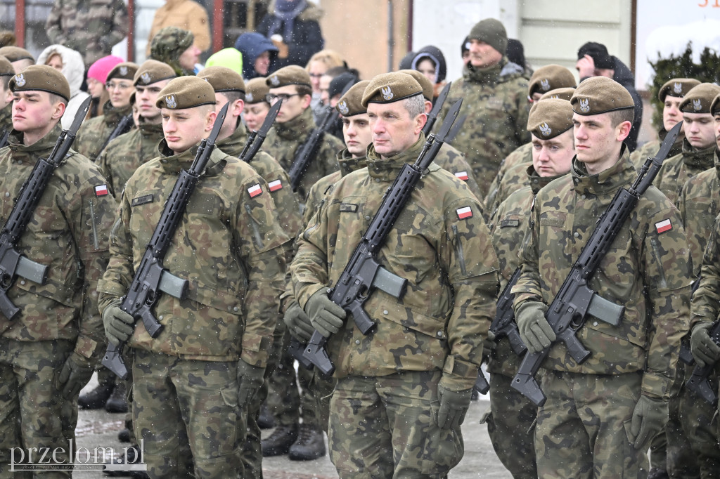 Przysięga wojskowa na Rynku w Trzebini - 15.02.2026