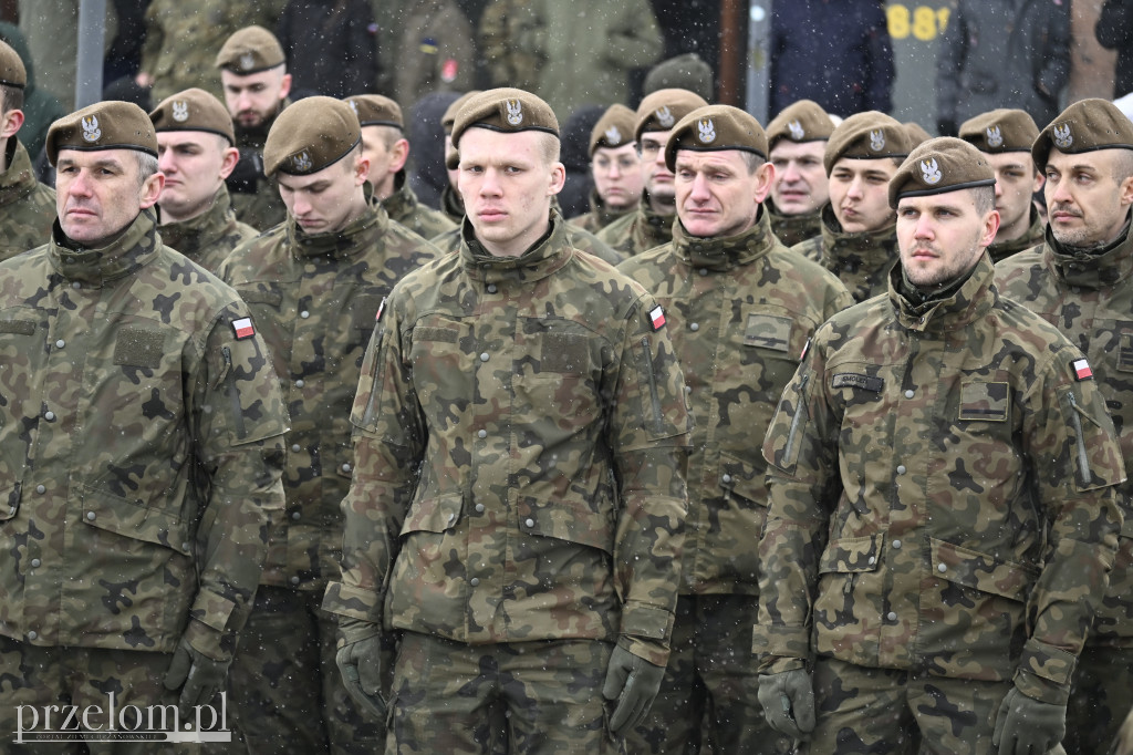 Przysięga wojskowa na Rynku w Trzebini - 15.02.2026