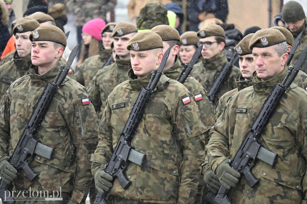 Przysięga wojskowa na Rynku w Trzebini - 15.02.2026