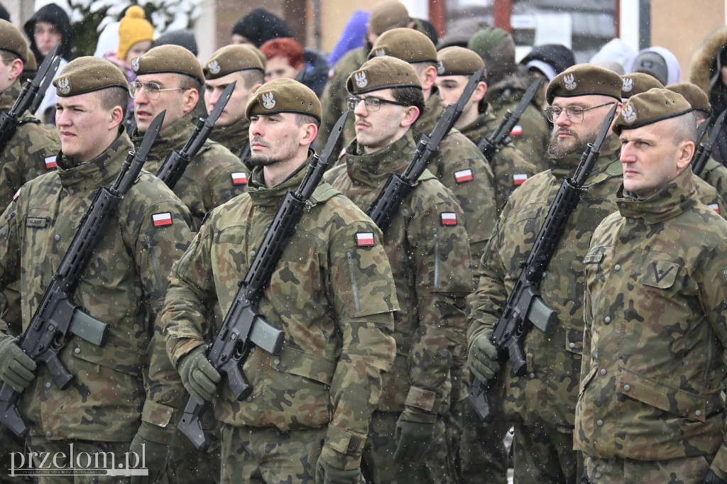 Przysięga wojskowa na Rynku w Trzebini - 15.02.2026