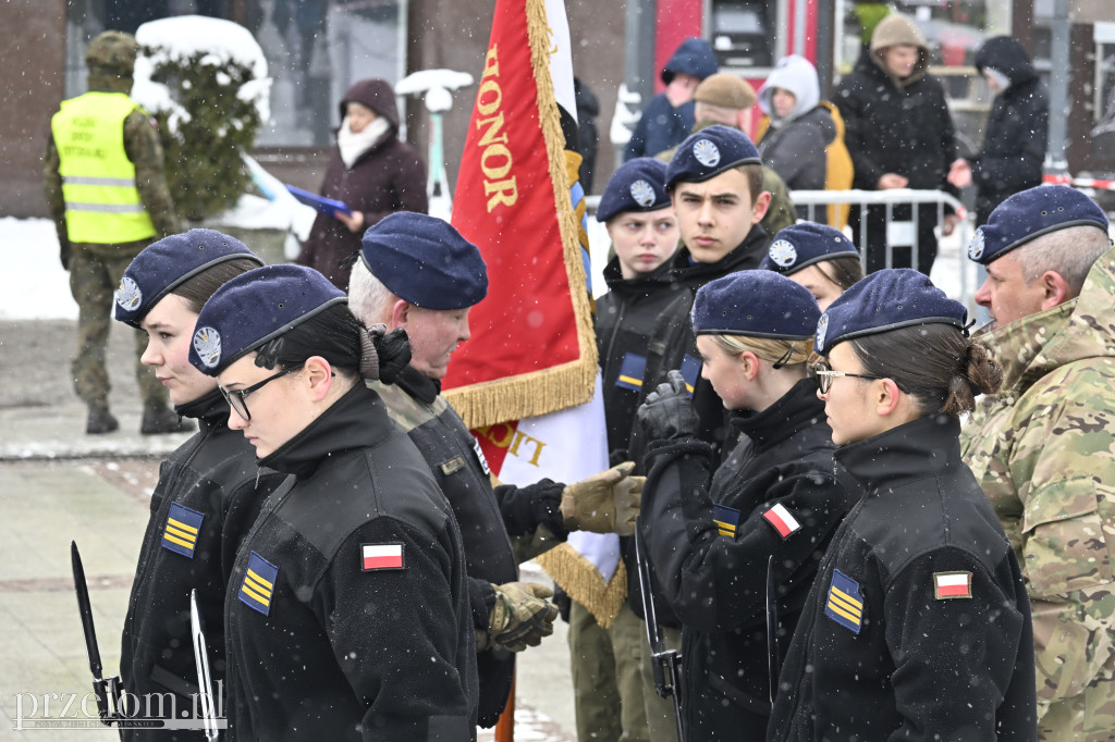 Przysięga wojskowa na Rynku w Trzebini - 15.02.2026