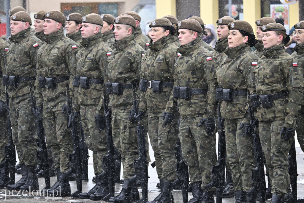 Przysięga wojskowa na Rynku w Trzebini - 15.02.2026
