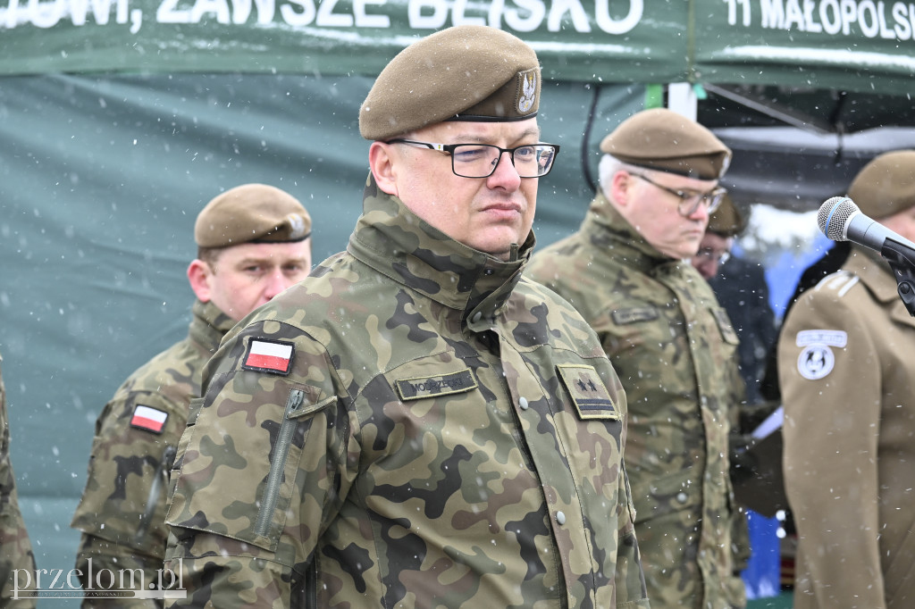 Przysięga wojskowa na Rynku w Trzebini - 15.02.2026