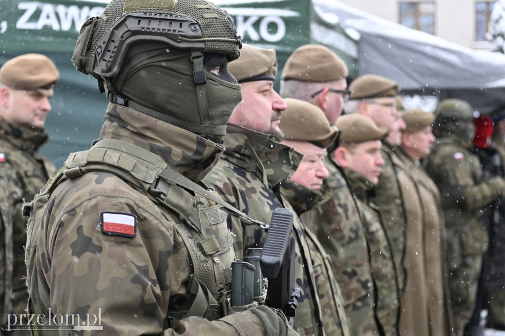 Przysięga wojskowa na Rynku w Trzebini - 15.02.2026