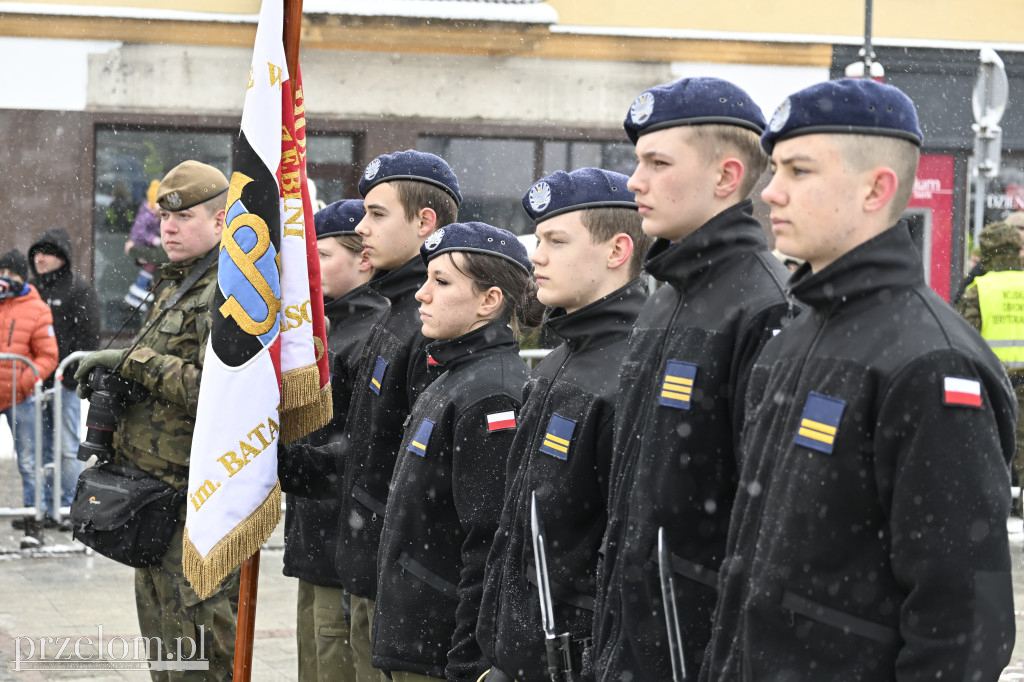 Przysięga wojskowa na Rynku w Trzebini - 15.02.2026