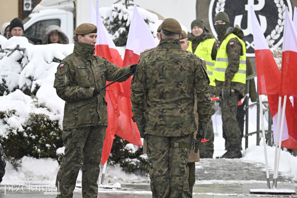 Przysięga wojskowa na Rynku w Trzebini - 15.02.2026