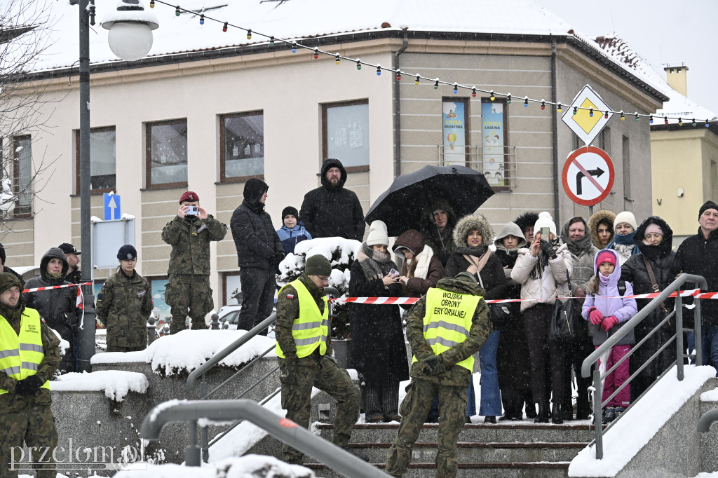 Przysięga wojskowa na Rynku w Trzebini - 15.02.2026