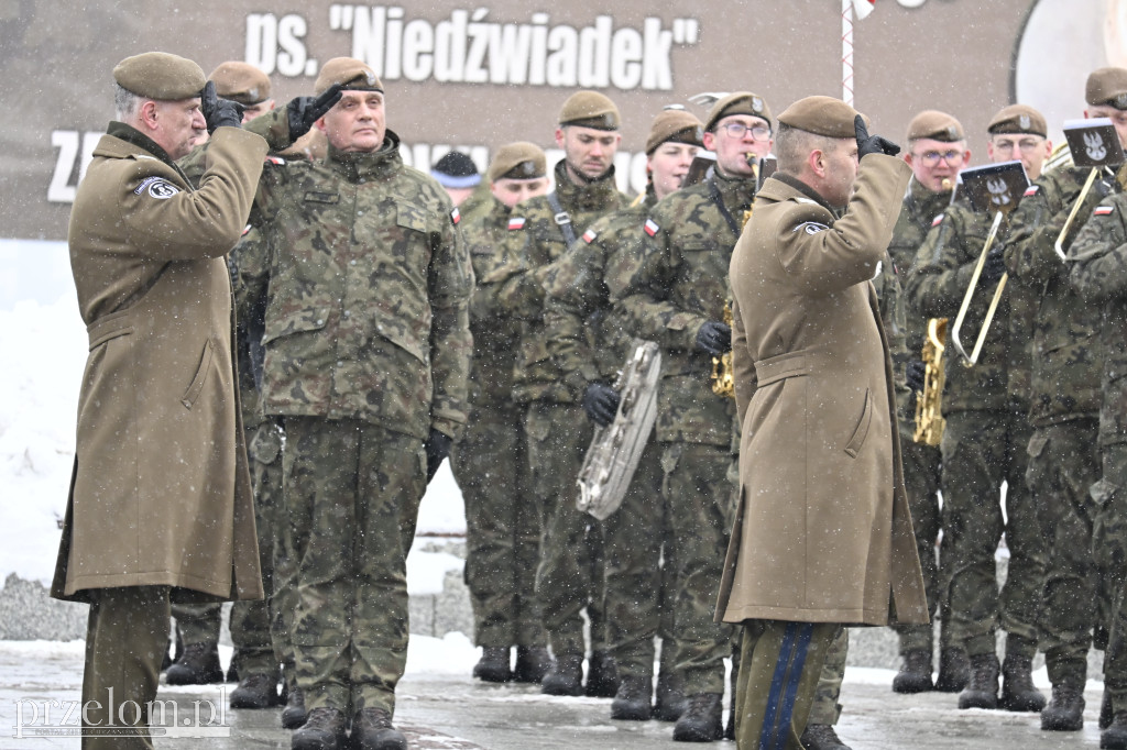 Przysięga wojskowa na Rynku w Trzebini - 15.02.2026