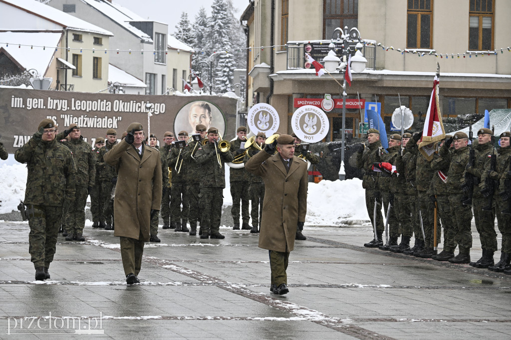 Przysięga wojskowa na Rynku w Trzebini - 15.02.2026