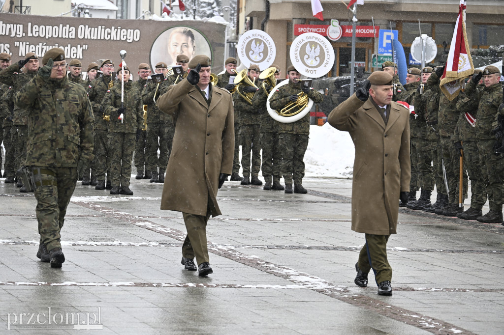 Przysięga wojskowa na Rynku w Trzebini - 15.02.2026