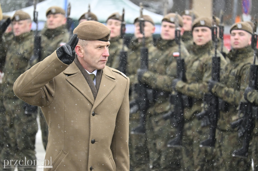 Przysięga wojskowa na Rynku w Trzebini - 15.02.2026