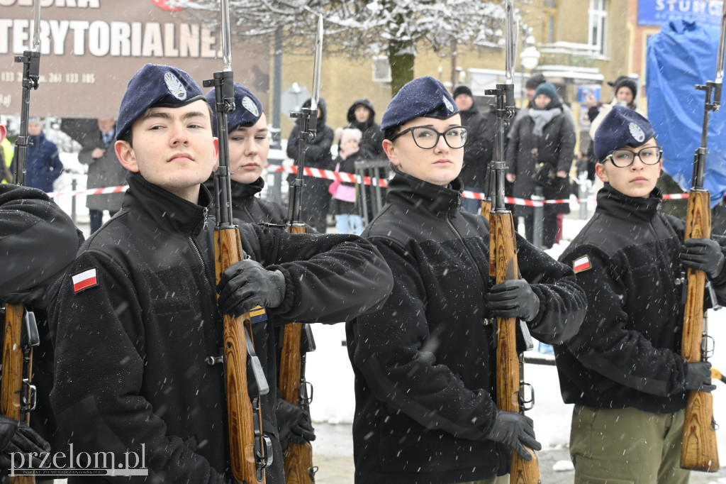 Przysięga wojskowa na Rynku w Trzebini - 15.02.2026