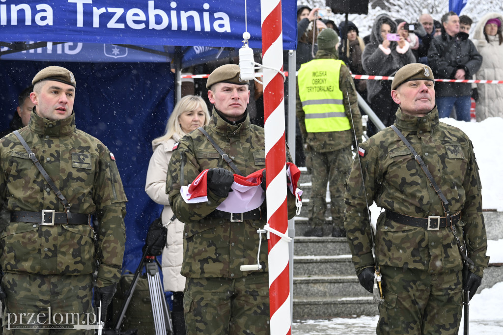 Przysięga wojskowa na Rynku w Trzebini - 15.02.2026