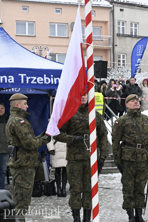 Przysięga wojskowa na Rynku w Trzebini - 15.02.2026