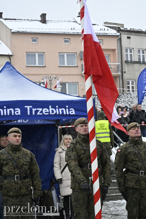 Przysięga wojskowa na Rynku w Trzebini - 15.02.2026