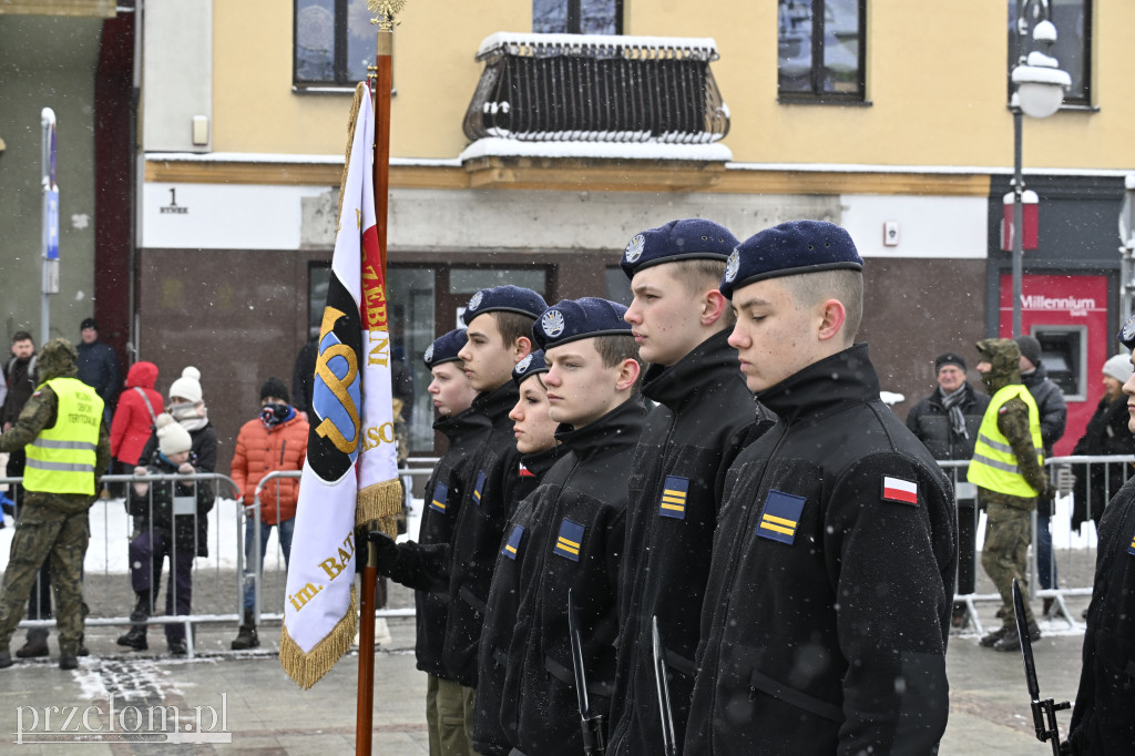 Przysięga wojskowa na Rynku w Trzebini - 15.02.2026