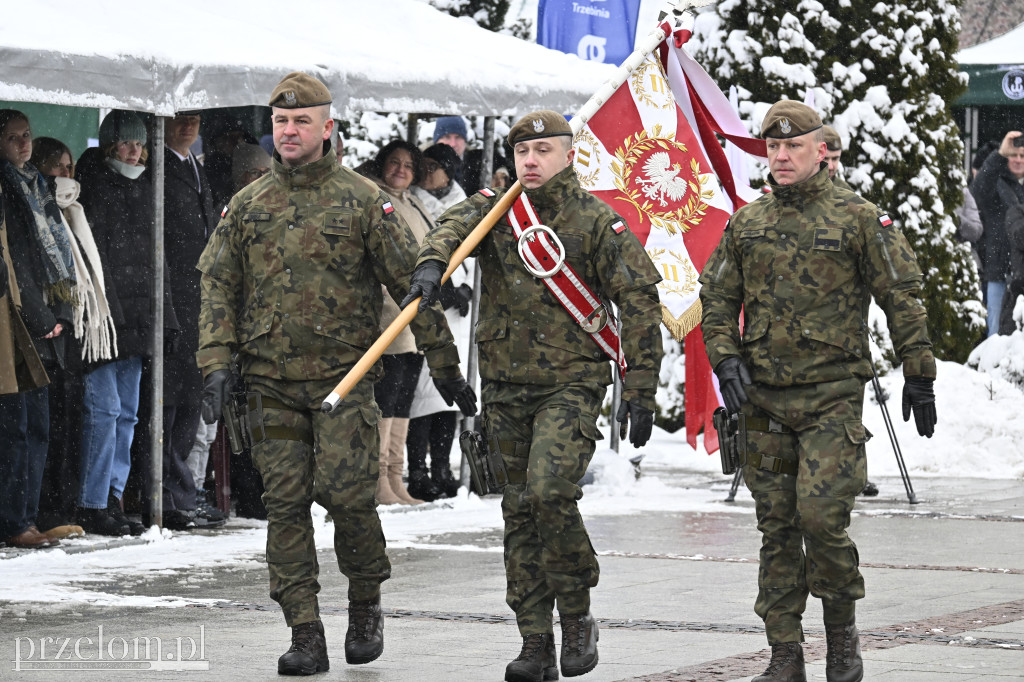 Przysięga wojskowa na Rynku w Trzebini - 15.02.2026