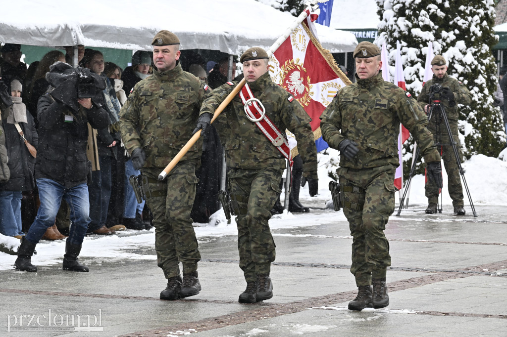 Przysięga wojskowa na Rynku w Trzebini - 15.02.2026