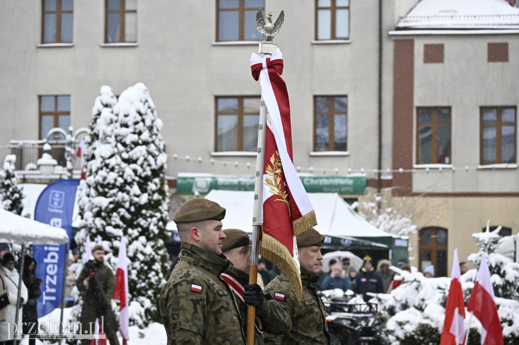 Przysięga wojskowa na Rynku w Trzebini - 15.02.2026