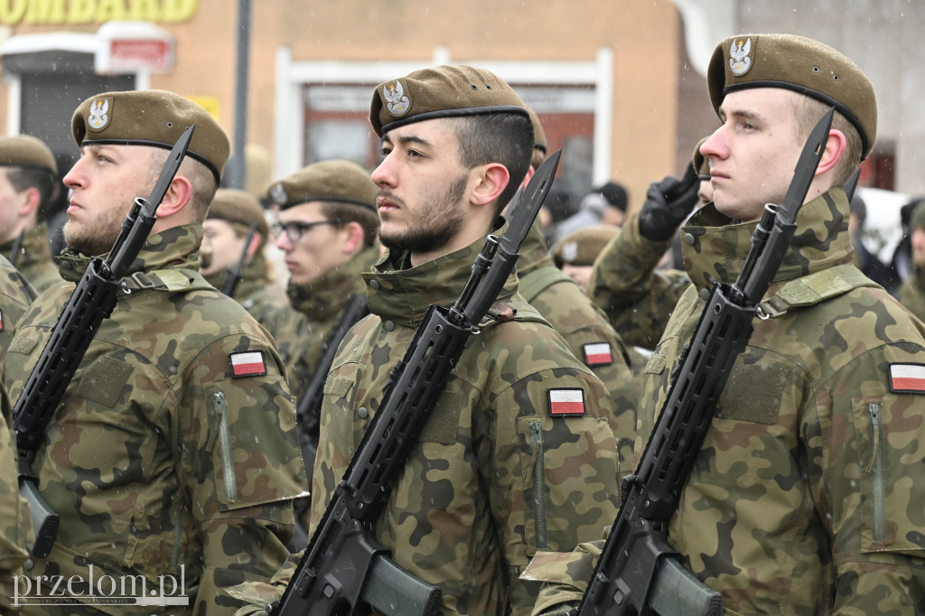 Przysięga wojskowa na Rynku w Trzebini - 15.02.2026