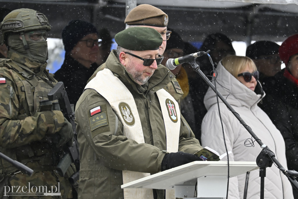 Przysięga wojskowa na Rynku w Trzebini - 15.02.2026