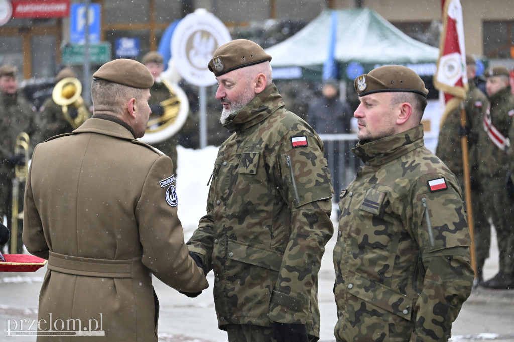 Przysięga wojskowa na Rynku w Trzebini - 15.02.2026