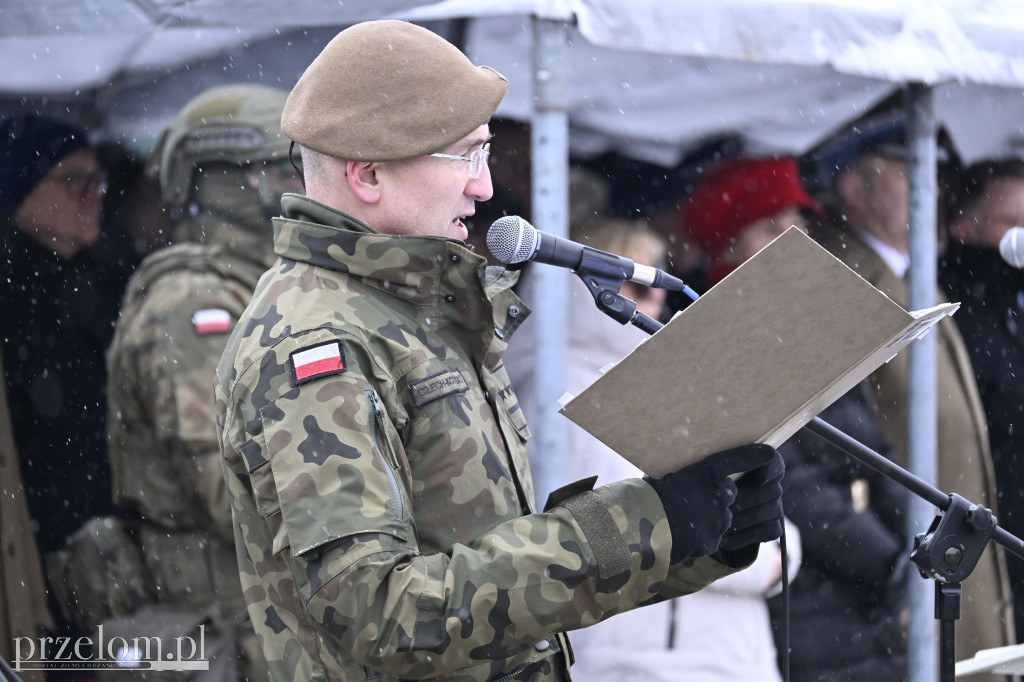 Przysięga wojskowa na Rynku w Trzebini - 15.02.2026
