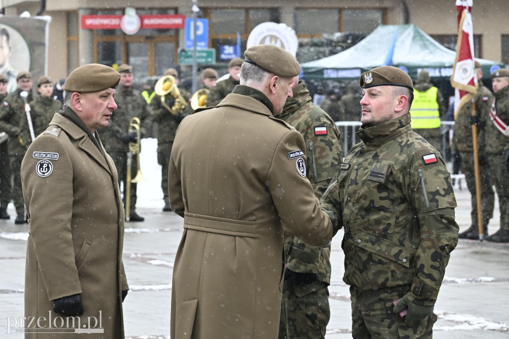 Przysięga wojskowa na Rynku w Trzebini - 15.02.2026