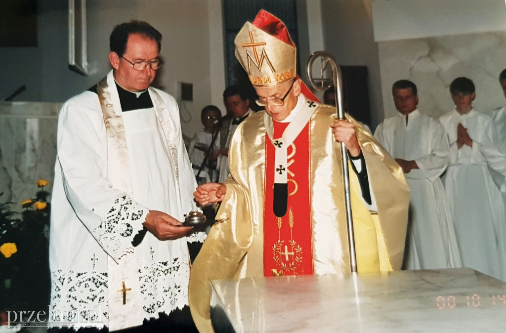 Budowa kościoła MB Różańcowej w Chrzanowie