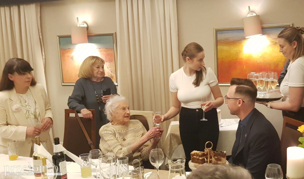 Setna urodziny Jadwigi Szwajgert z Chrzanowa