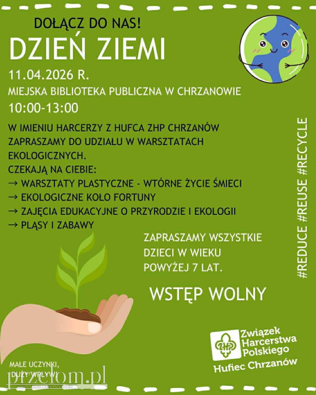Harcerskie warsztaty z okazji dnia Ziemi