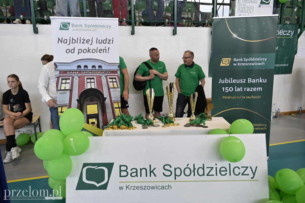 Jubileuszowy Turniej Piłki Siatkowej Czwórek z okazji 150-lecia działalności Banku Spółdzielczego w Krzeszowicach - 25.04.26