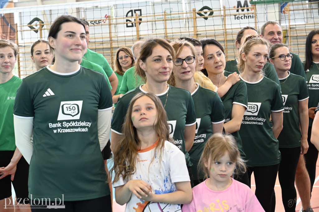 Jubileuszowy Turniej Piłki Siatkowej Czwórek z okazji 150-lecia działalności Banku Spółdzielczego w Krzeszowicach - 25.04.26