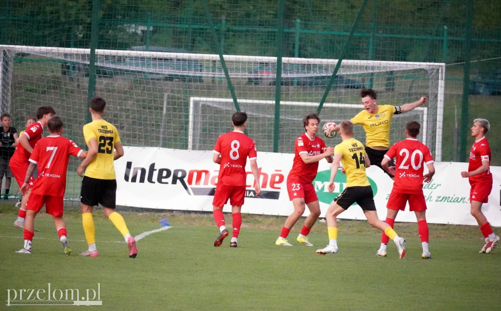 Mecz pucharowy MKS Trzebinia - Wisła II Kraków 1-2