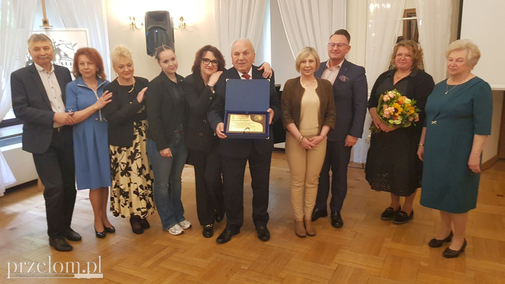 Medal dla Kazimierza Andrzeja Noworyty