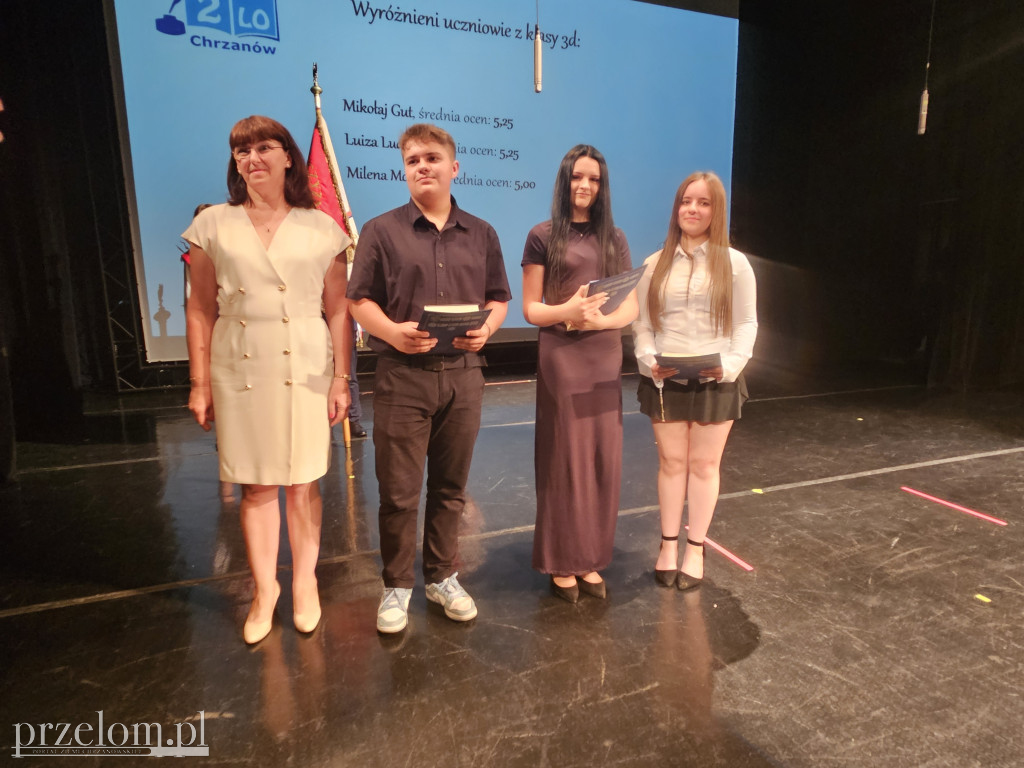 Zakończenie roku szkolnego w II LO w Chrzanowie