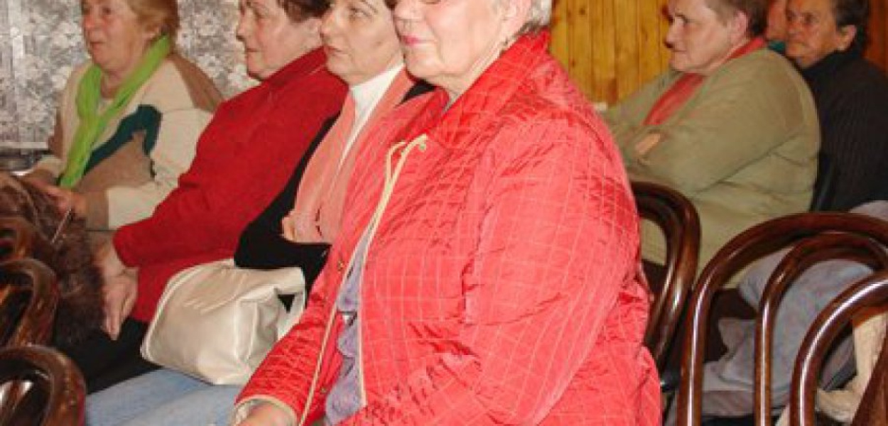 Mieszkańcy Czyżówki podczas poniedziałkowego zebrania