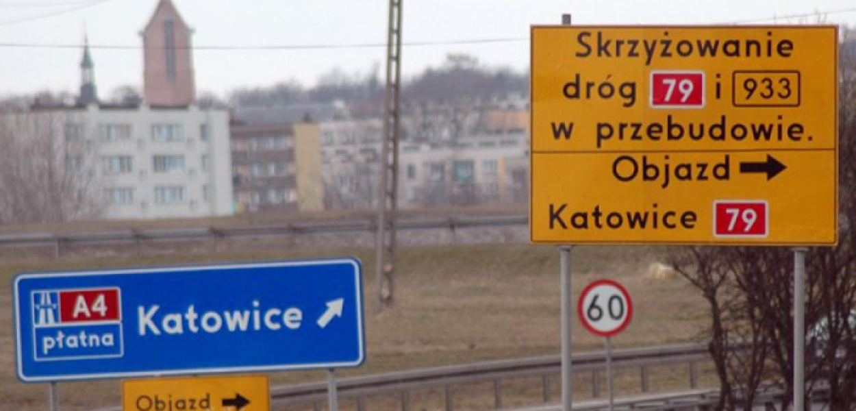 Remont zjazdu łączącego drogę 79 z autostradą A4 z Trzebini w kierunku Krakowa ma potrwać do maja 