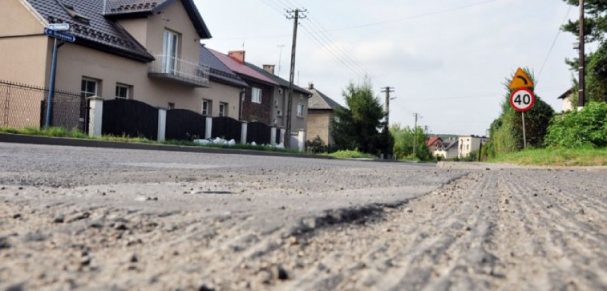 Ulica Borowcowa w remoncie