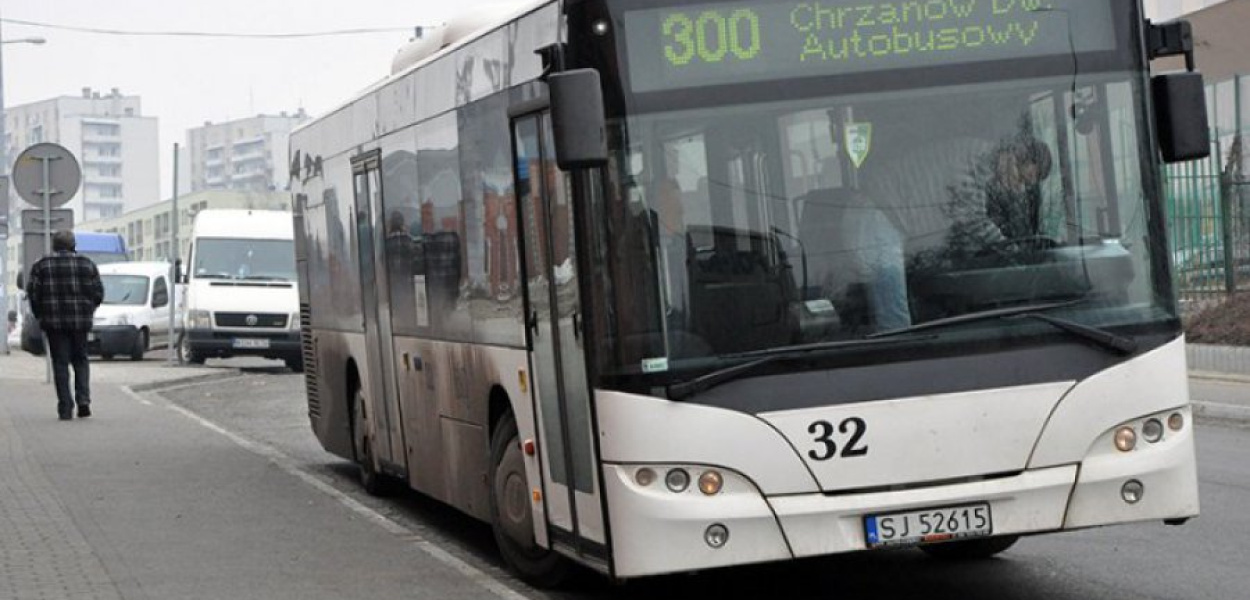 Na czas remontu wiaduktu w Byczynie autobus linii 300 na trasie z Chrzanowa do Jaworzna będzie kursował przez autostradę A4 