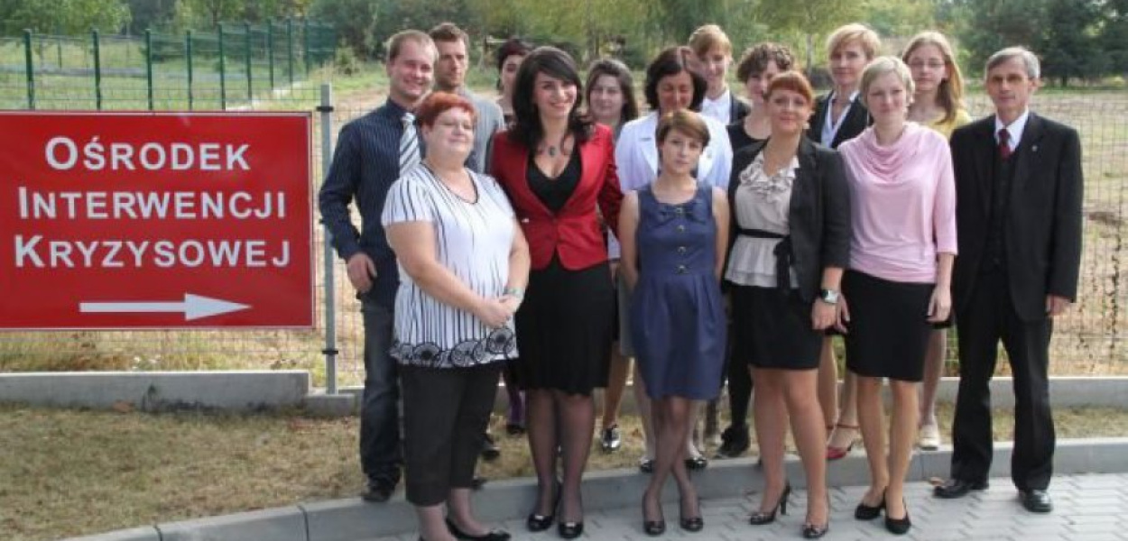 Pracownicy Ośrodka Interwencji Kryzysowej w Chrzanowie