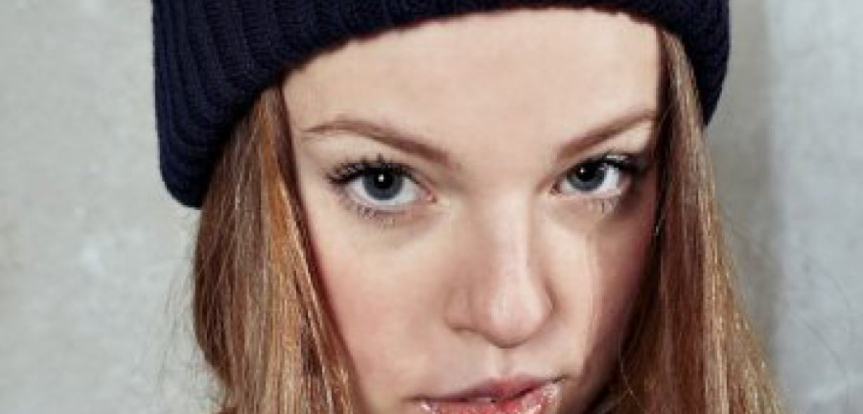 Luiza Matyba reklamuje ubrania firmy Misbehave. Fot. Krzysztof Cichuta