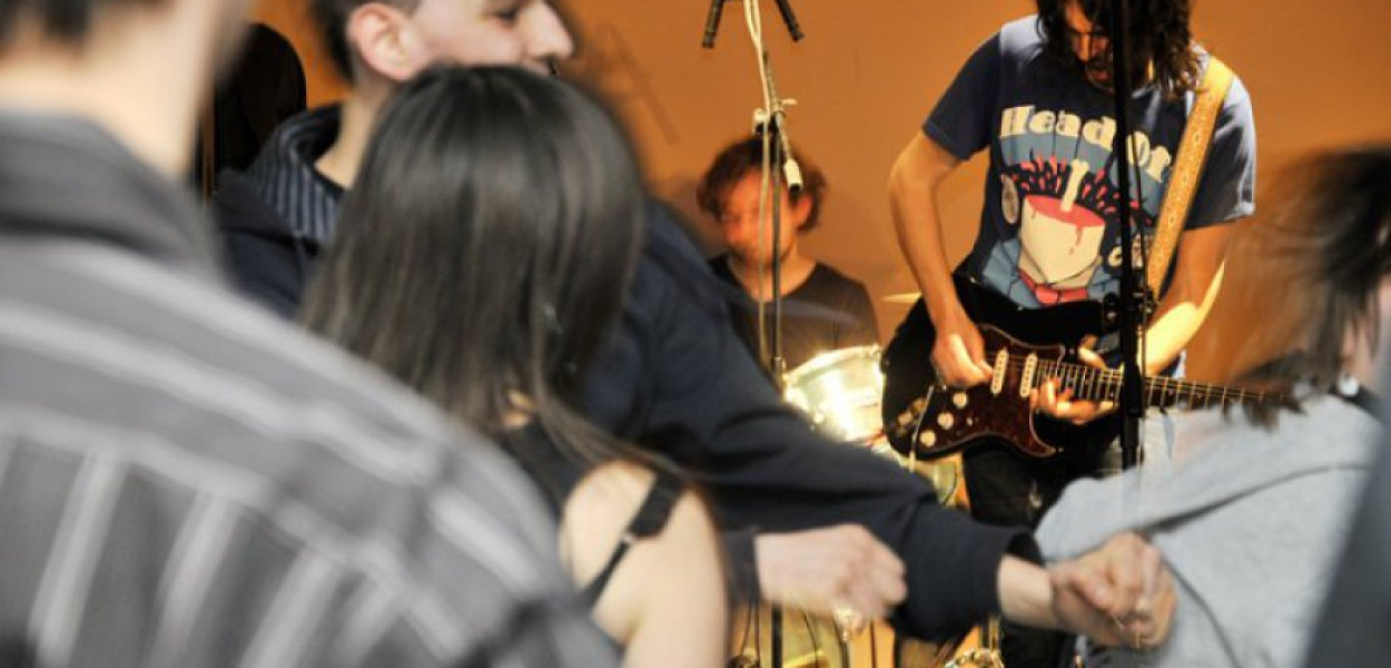 Koncert zespołu Straight Jack Cat w chrzanowskim klubie Stara Kotłownia