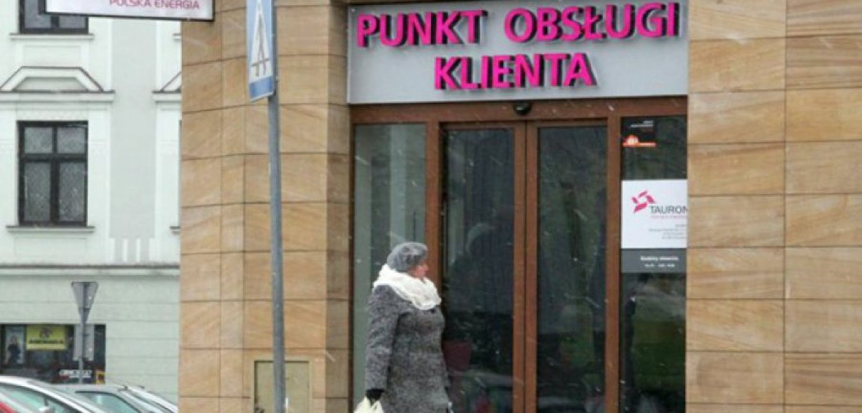 Nowa placówka Tauronu znajduje się na rogu ulicy Garncarskiej, w pobliżu urzędu skarbowego