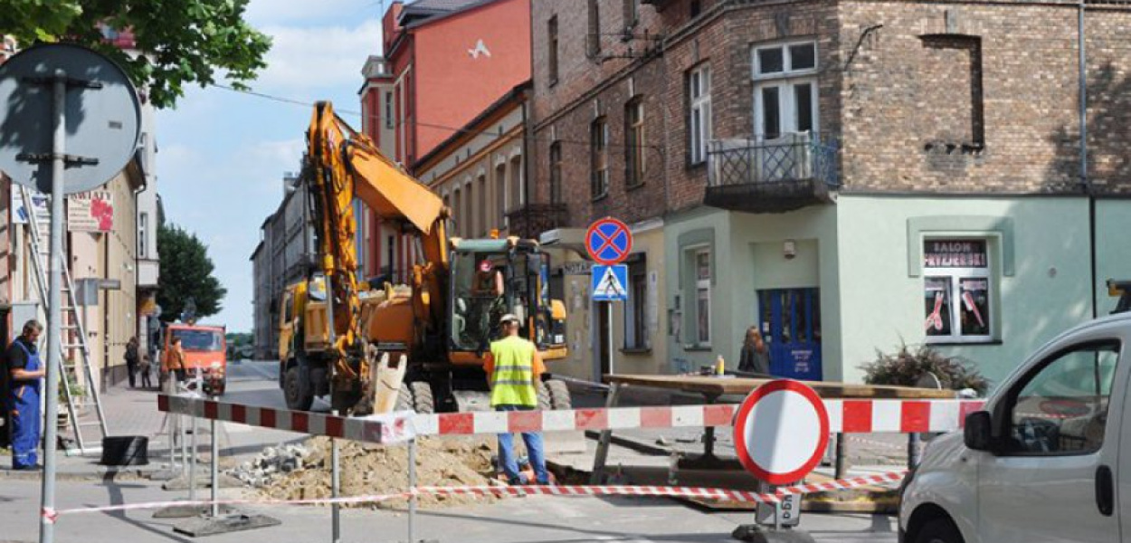 Prace na ul. Grunwaldzkiej potrwają do 31 lipca